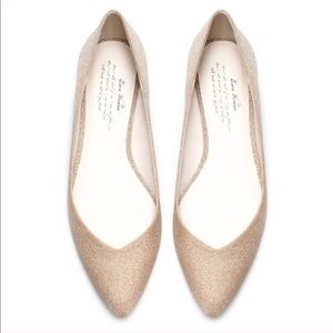 Zara sparkly flat
